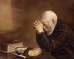 Paul in prayer